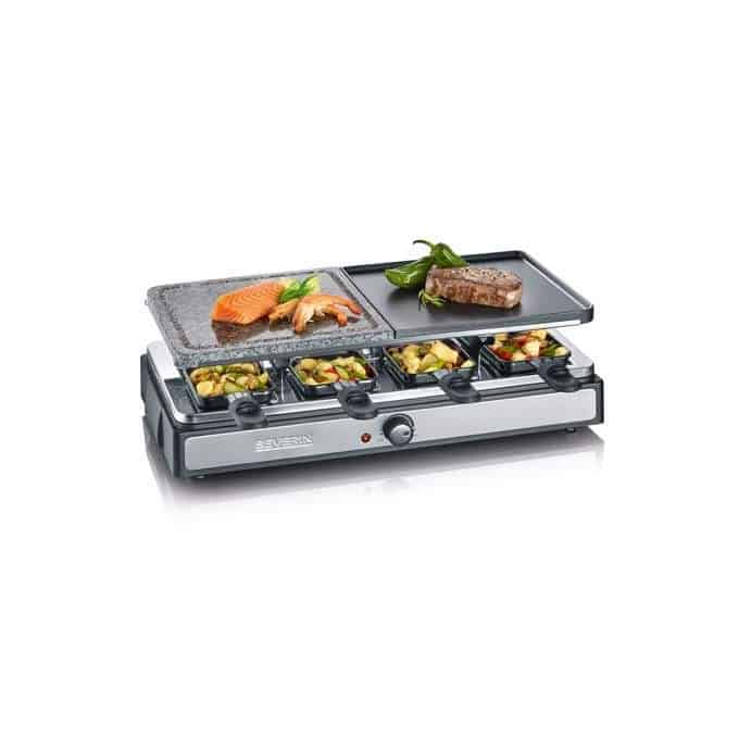 Severin Gril à Raclette avec Pierre à Griller Naturelle