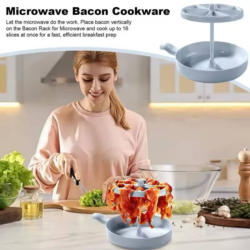 Cuit-Viande Micro-ondes – Plateau Anti-Graisse – Image 4