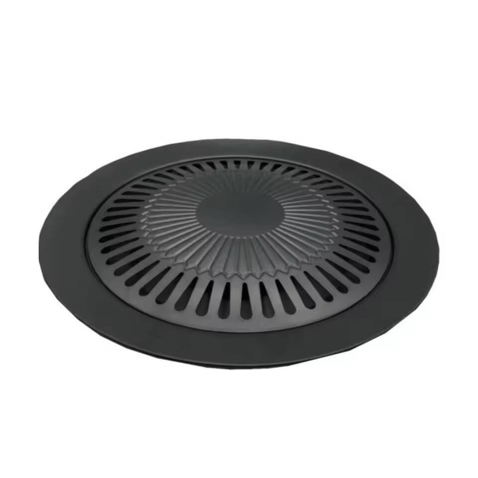 Poêle à Barbecue Sans Fumée – Plaque de Cuisson Antiadhésive pour Gaz & Électrique – Image 7