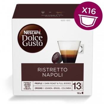 Dolce Gusto Ristretto Napoli Style 16 Capsules