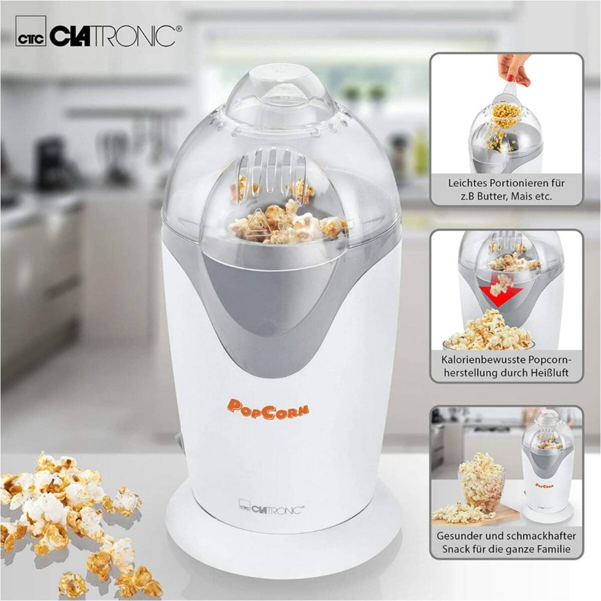 Machine à POP-CORN Clatronic – Image 2