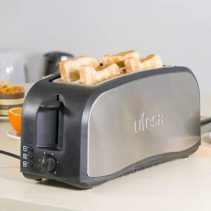 Ster Grand Deux Tranches 1400W Inox U UFESA TT7975 – Image 2