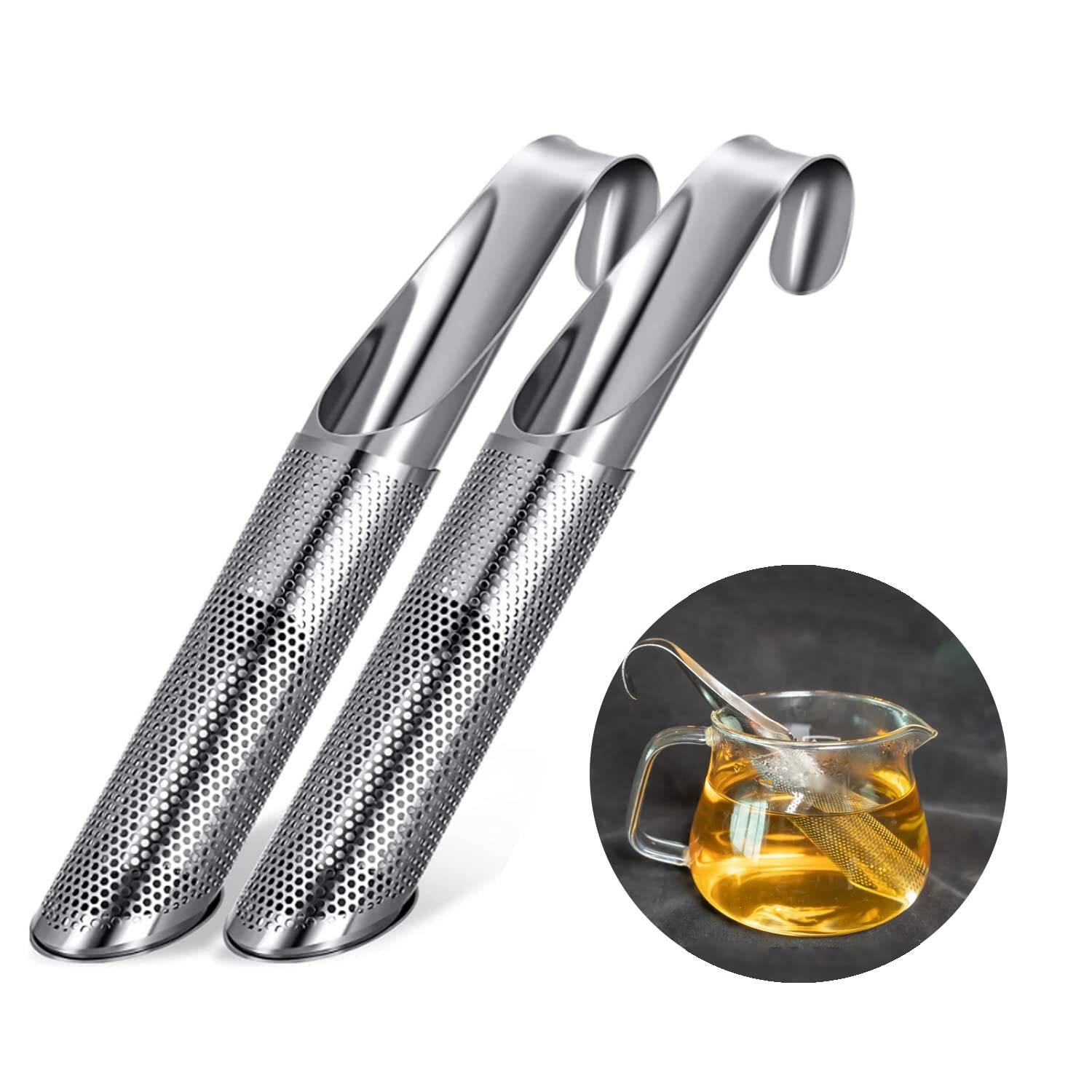 Pack de 2 infuseurs de thé en acier inoxydable 304