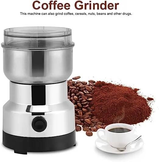 Moulin à grains électrique 150g, broyeur à dosettes de café Machine – Image 6