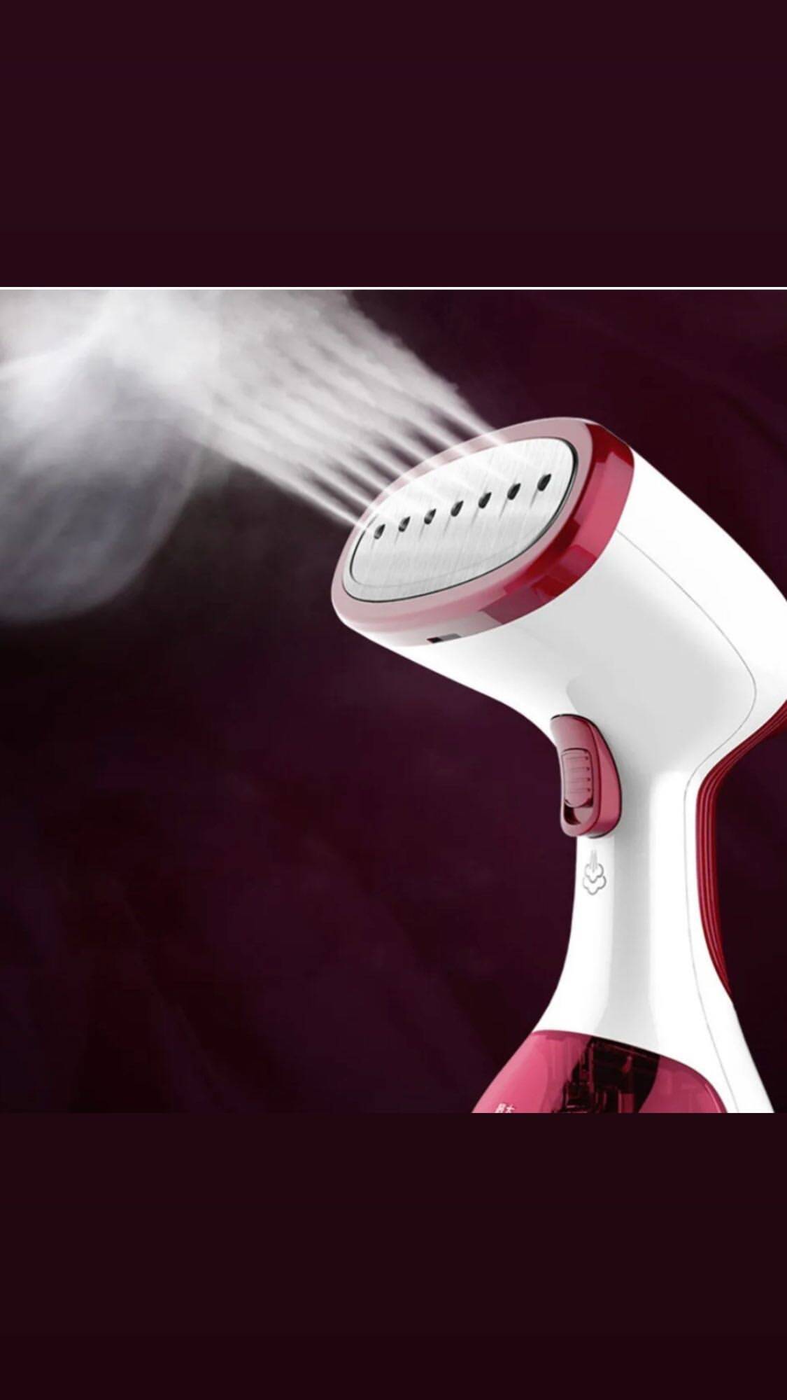 RAF Défroisseur à vapeur portable en tissu,(260 ml) La haute température tue les virus – Image 5