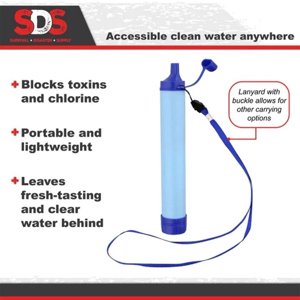 Purificateur d'eau portable d'urgence, filtre à eau – Image 9