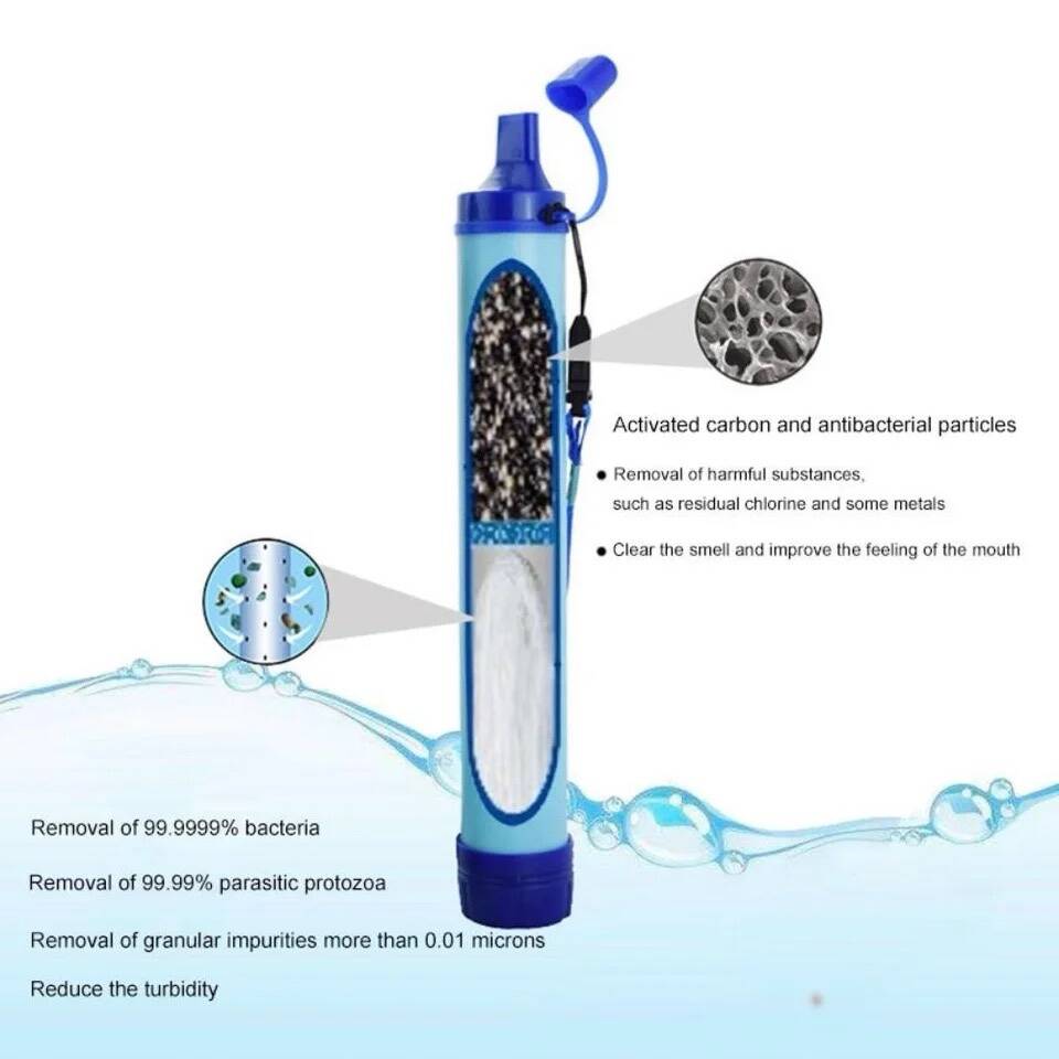 Purificateur d'eau portable d'urgence, filtre à eau – Image 7