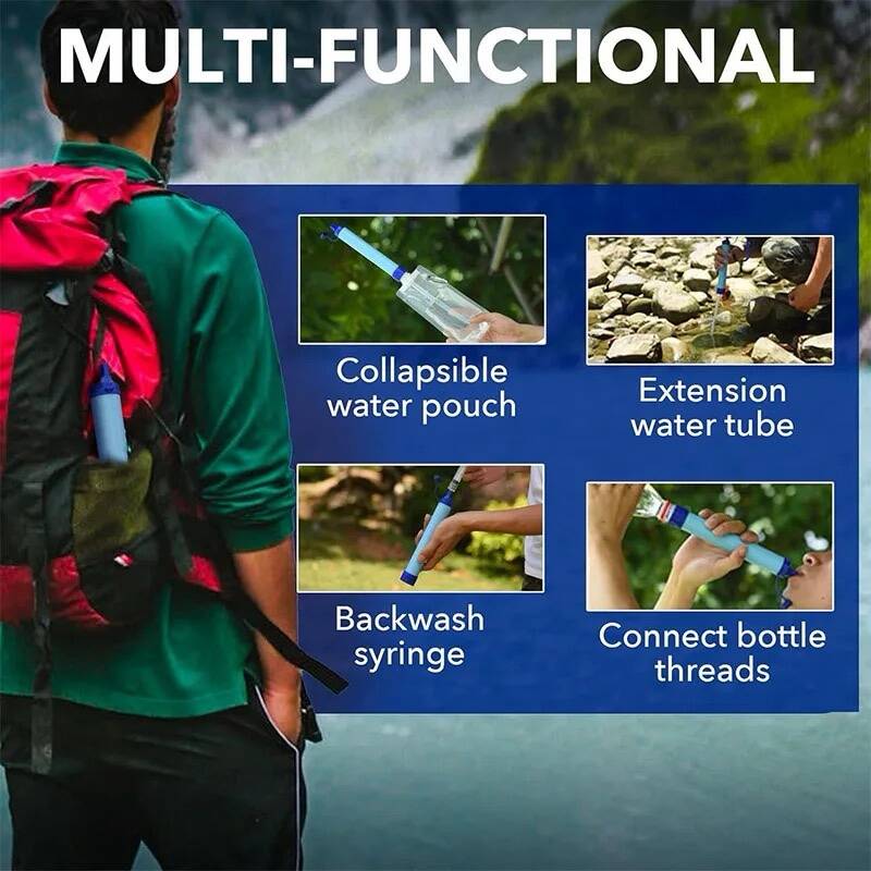 Purificateur d'eau portable d'urgence, filtre à eau – Image 10