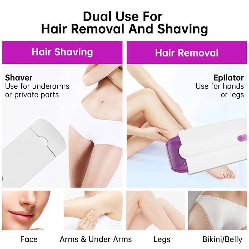 Épilateur professionnel indolore, Cadeaux pour femmes – Image 6