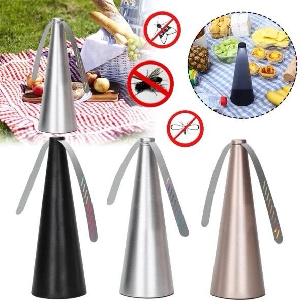 Ventilateur de table répulsif à mouches, USB ou pile AA, 62 mouches, anti-moustique, portable