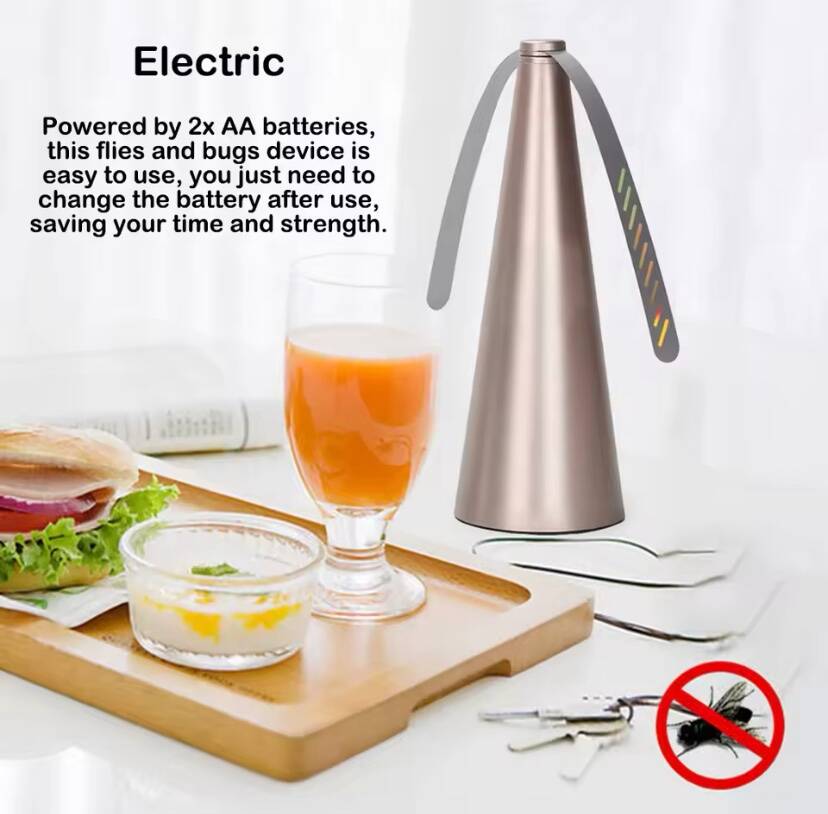 Ventilateur de table répulsif à mouches, USB ou pile AA, 62 mouches, anti-moustique, portable – Image 4