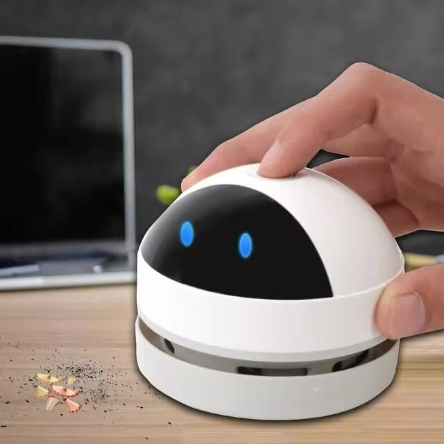 Mini Aspirateur de Bureau : Nettoyeur Compact pour Table et Bureau avec Brosse – Image 3
