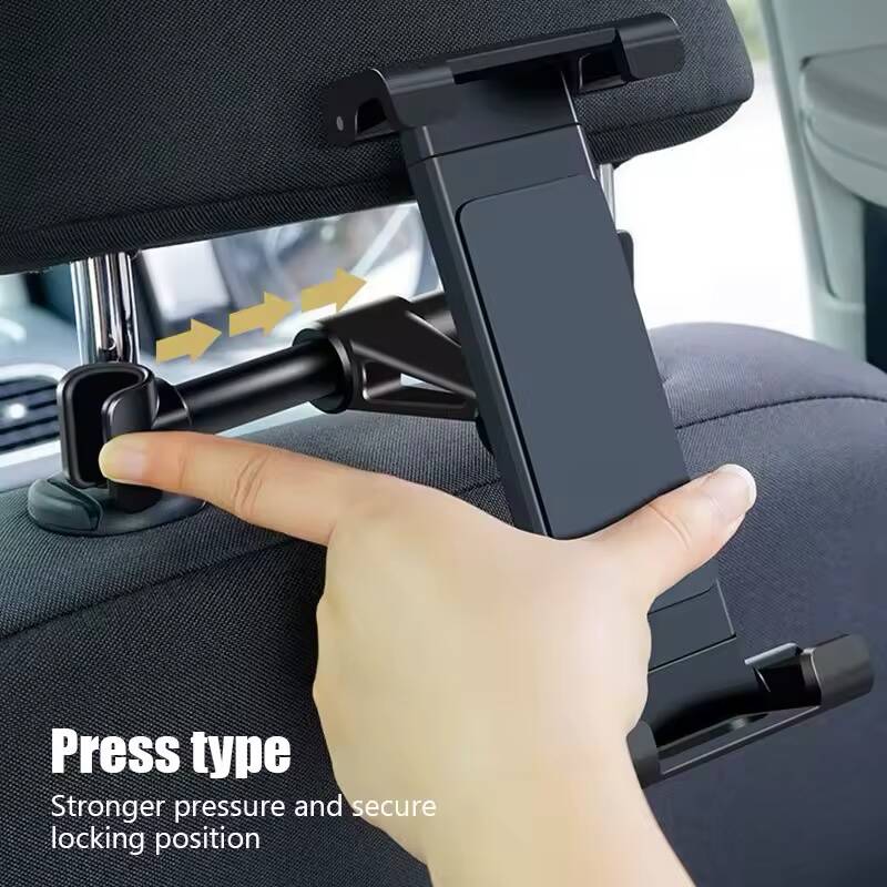 Support Tablette & Téléphone pour Siège de Voiture – Support Ajustable Rotatif pour Appuie-Tête – Image 5