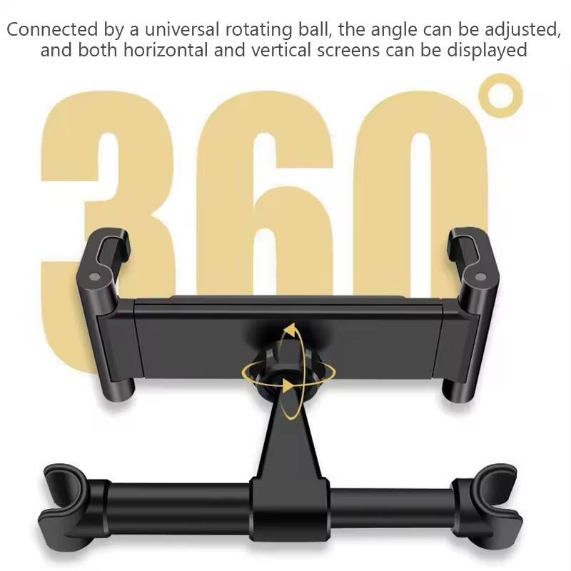 Support Tablette & Téléphone pour Siège de Voiture – Support Ajustable Rotatif pour Appuie-Tête – Image 4