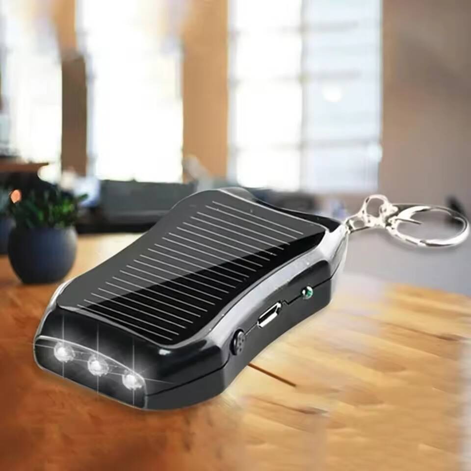 Mini Chargeur Solaire Portable – Porte-Clés Écologique pour Téléphone – Image 3