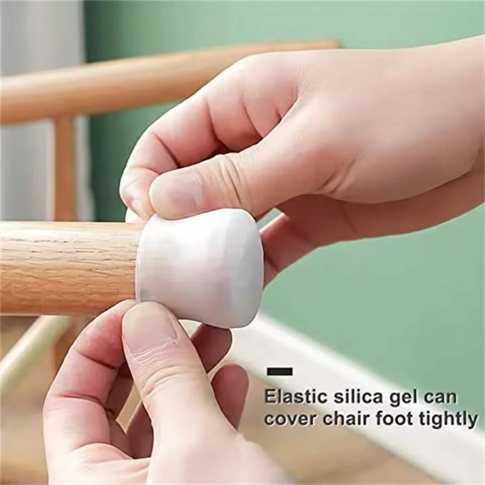 16x Protège-Pieds en Silicone Antidérapants pour Chaises – Protection Sol & Meubles – Image 6