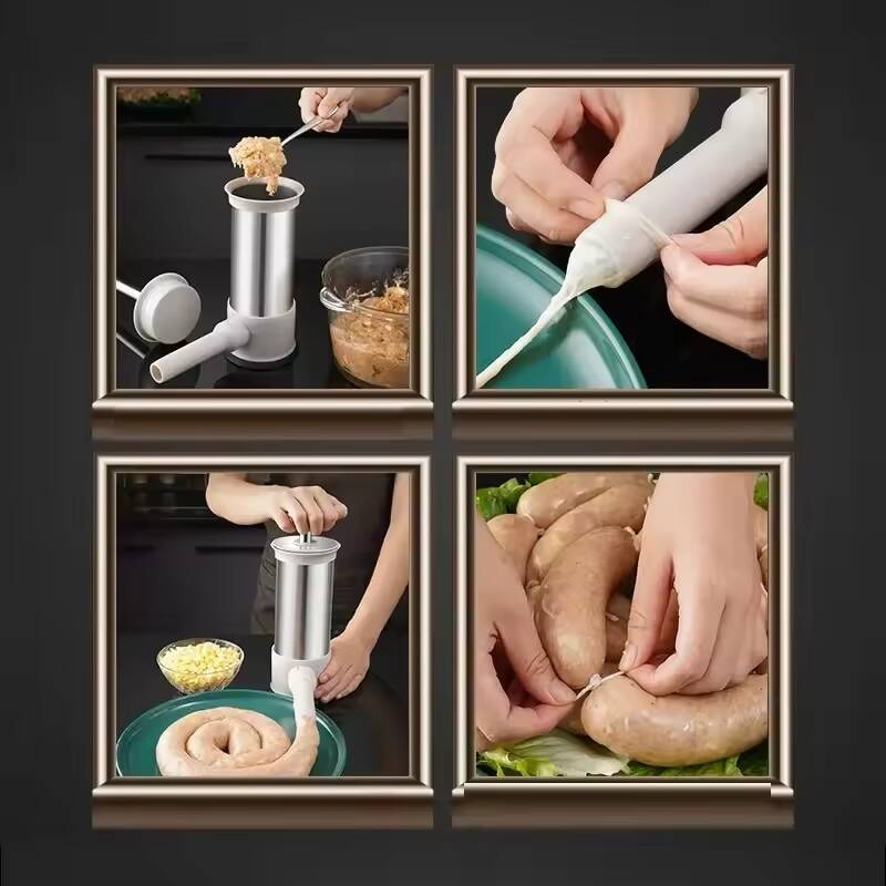 Poussoir à Saucisses Manuel en Acier Inoxydable 304 – Image 5
