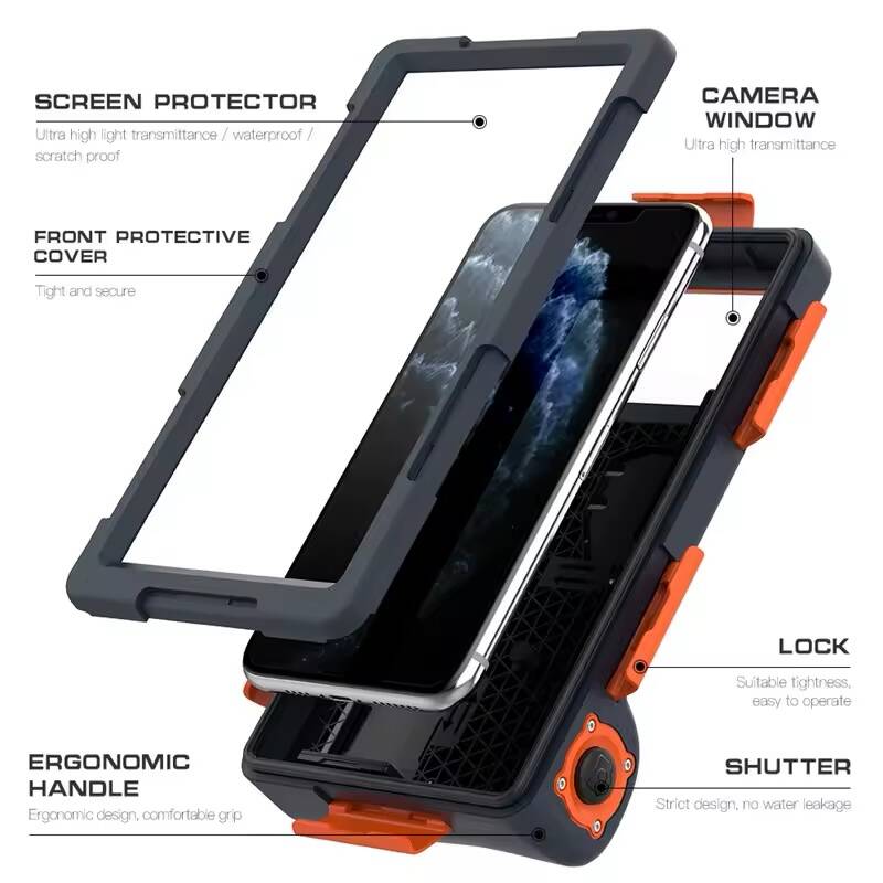 Protection Totale Sous l’Eau – Coque Étanche 15M pour iPhone | Samsung Galaxy | Note usd – Image 6