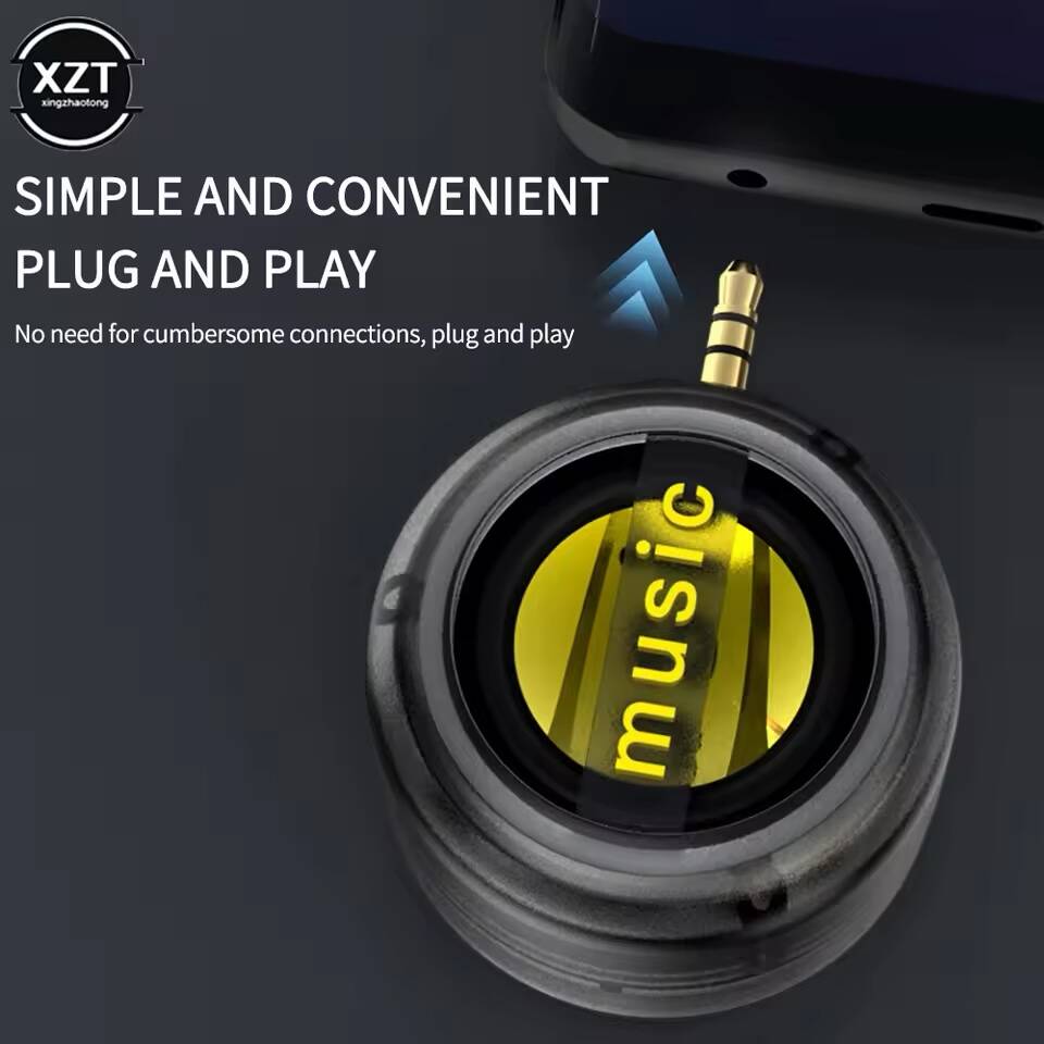 Mini Haut-Parleur Portable Universel 3.5mm – Amplificateur de Son Externe pour Téléphone & PC – Image 4