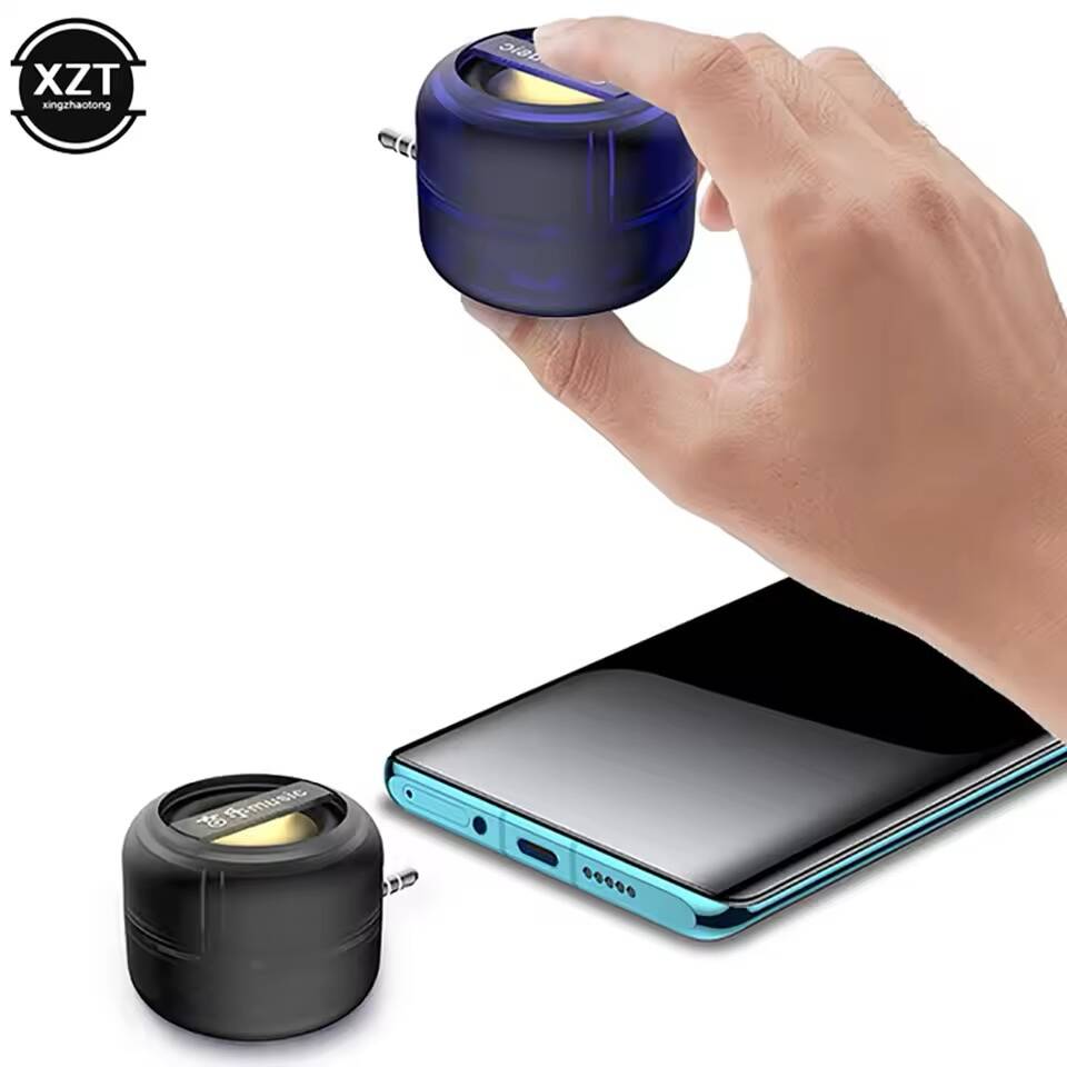 Mini Haut-Parleur Portable Universel 3.5mm – Amplificateur de Son Externe pour Téléphone & PC