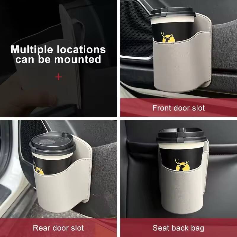 Porte-gobelet de voiture multifonction – Clip de tasse et boîte de rangement intérieure universelle – Image 4