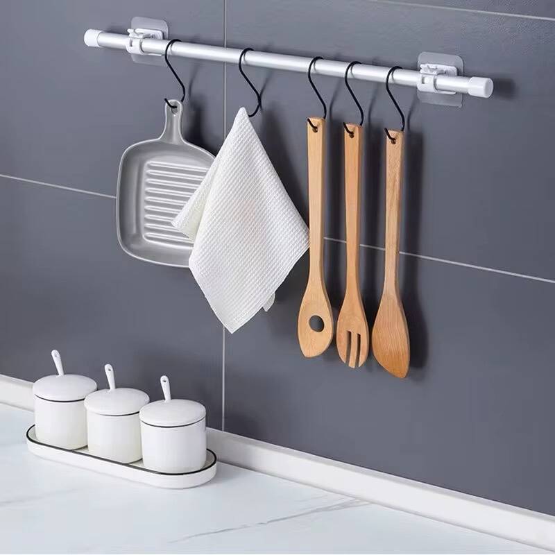 Pack de 10 Tringles Tringle Télescopique Sans Perçage – Rideau, Douche, Séchage & Cuisine Multifonction – Image 5