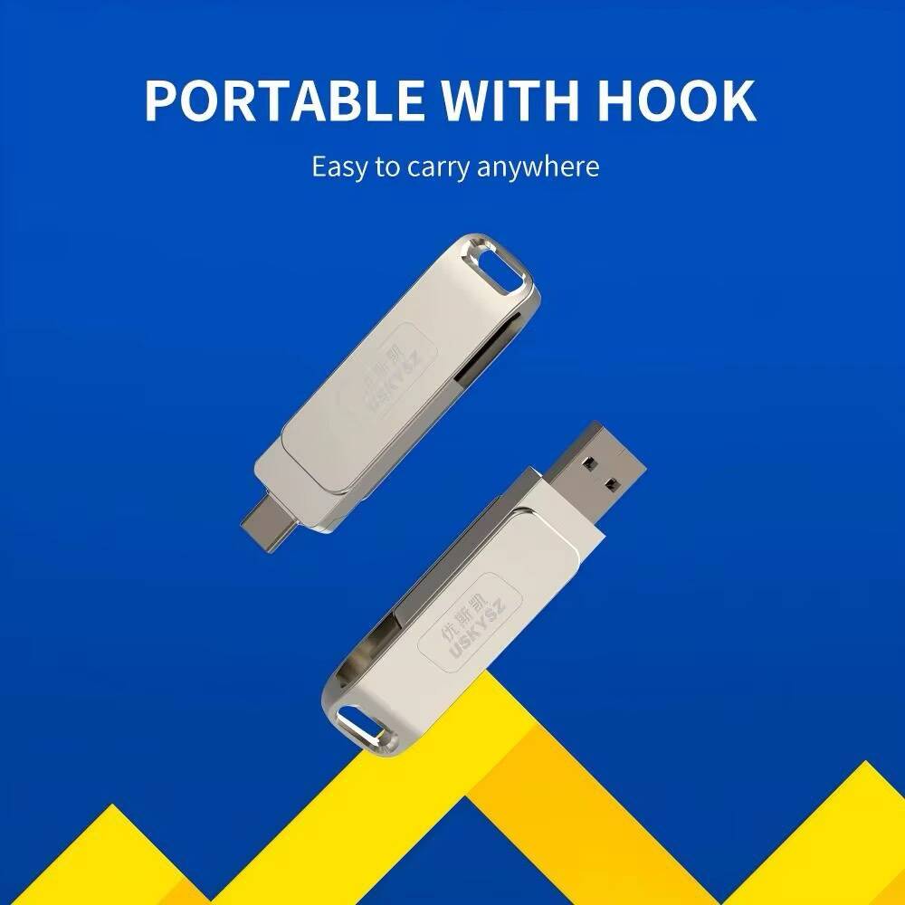 Clé USB Ultra-Compacte en Métal – Étanche & Haute Vitesse – 64Go – Image 3