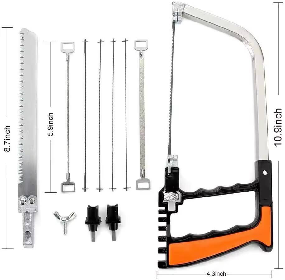 Set de Scies Multifonctions 12 Pièces – Kit de Découpe Bois, Métal & Verre + Boîte de Rangement – Image 7