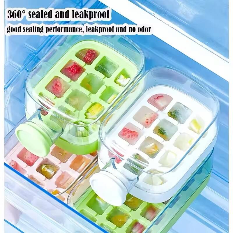 Bac à Glaçons avec Couvercle – Antifuite et Sans Contact – Image 2