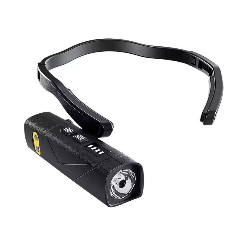 Lampe Frontale Multifonction Ultra-Légère – Torche Rechargeable à Fixation Oreille