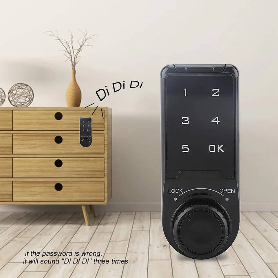 Serrure de sécurité à code électronique, tactile – Image 3