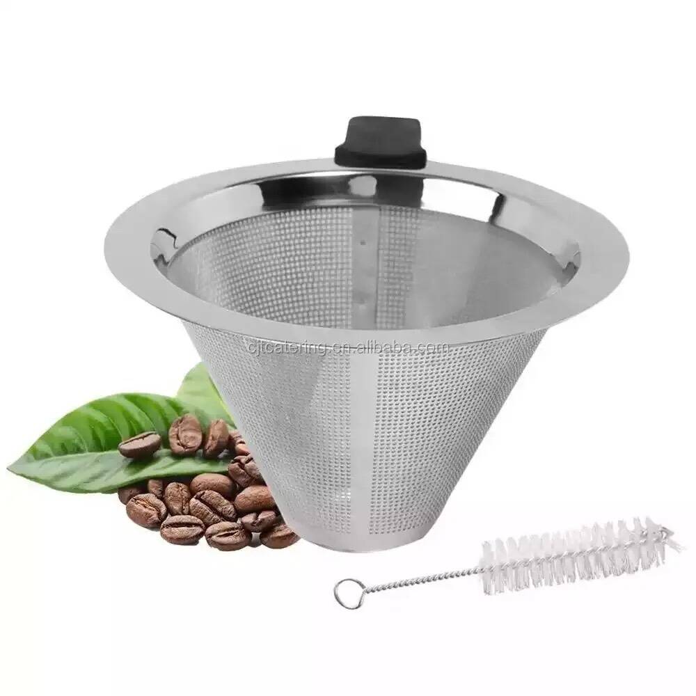 Filtre à café réutilisable en acier inoxydable