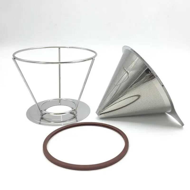 Filtre à café réutilisable en acier inoxydable – Image 3