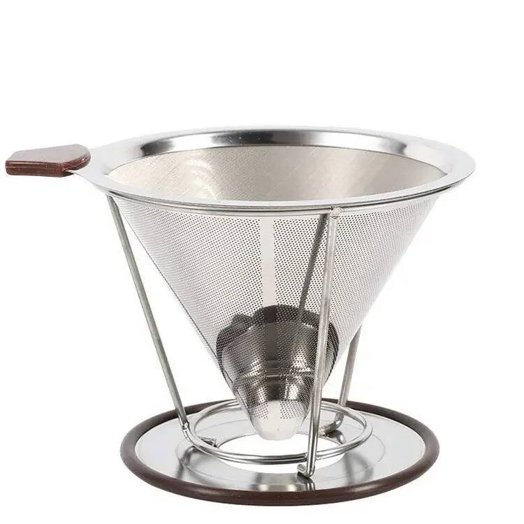 Filtre à café réutilisable en acier inoxydable – Image 2