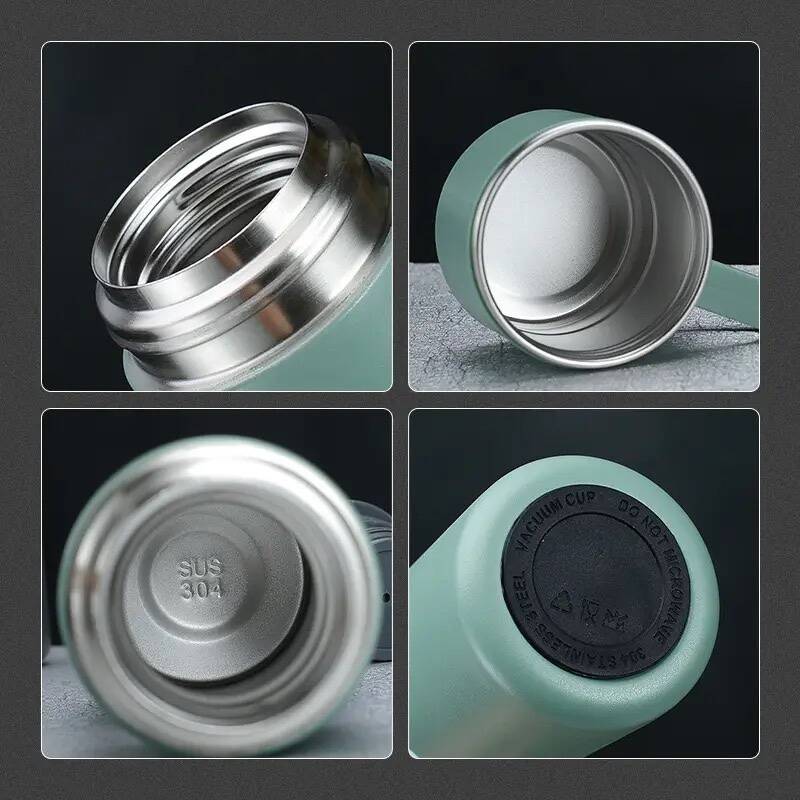 Bouteille Isotherme en Acier Inoxydable de 500ml, Grande Capacité, Conserve le Froid et la Chaleur – Image 3