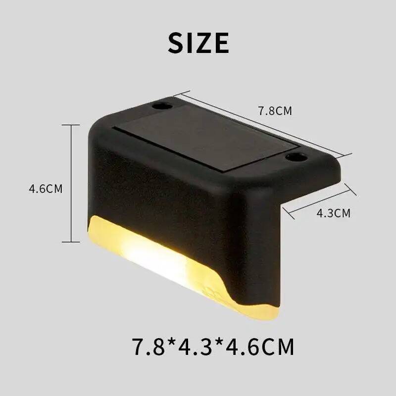 4 Lampe Solaire LED imperméable – Image 8