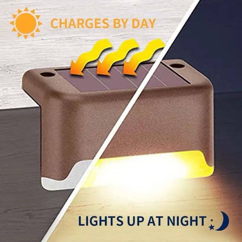 4 Lampe Solaire LED imperméable – Image 2