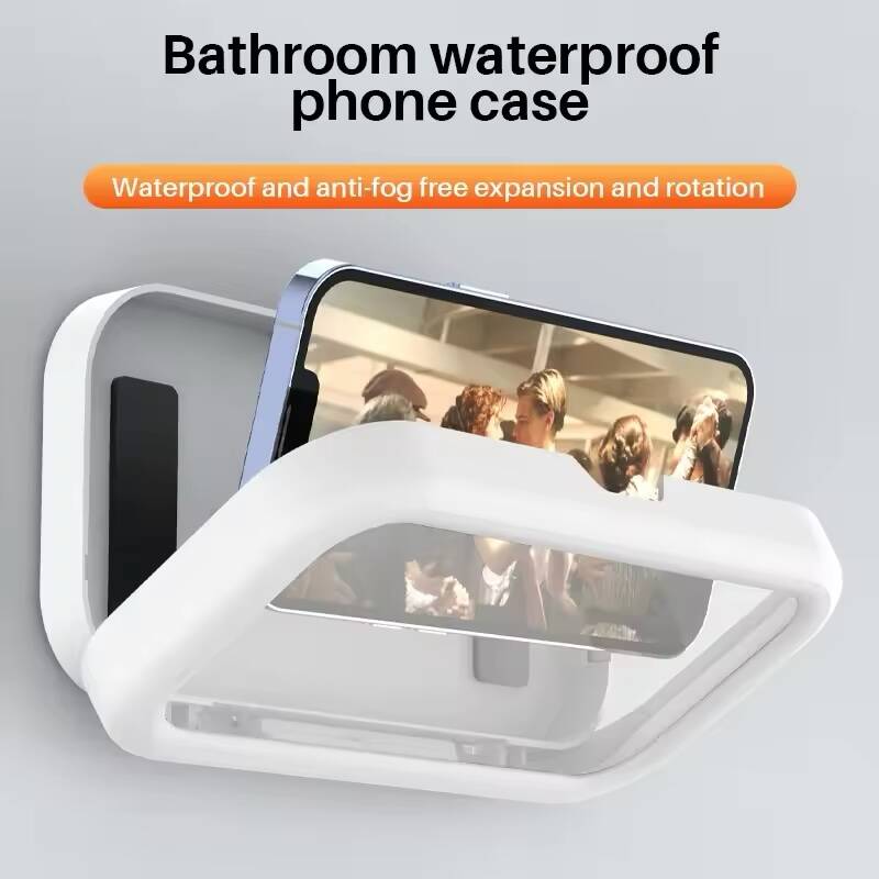 Support Étanche Téléphone Douche – Boîtier Mural Réglable & Rotatif – Image 3