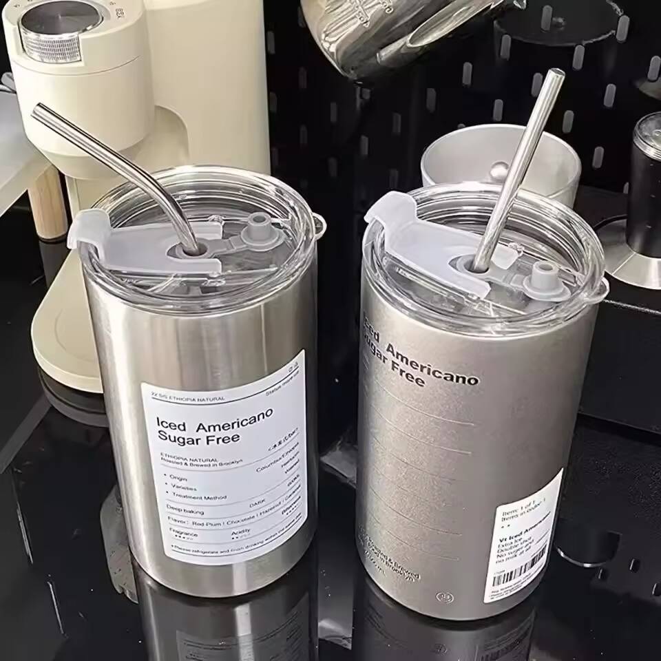 Thermos Américain en Inox – Gobelet Isotherme à Double Paroi avec Couvercle Étanche – Image 4