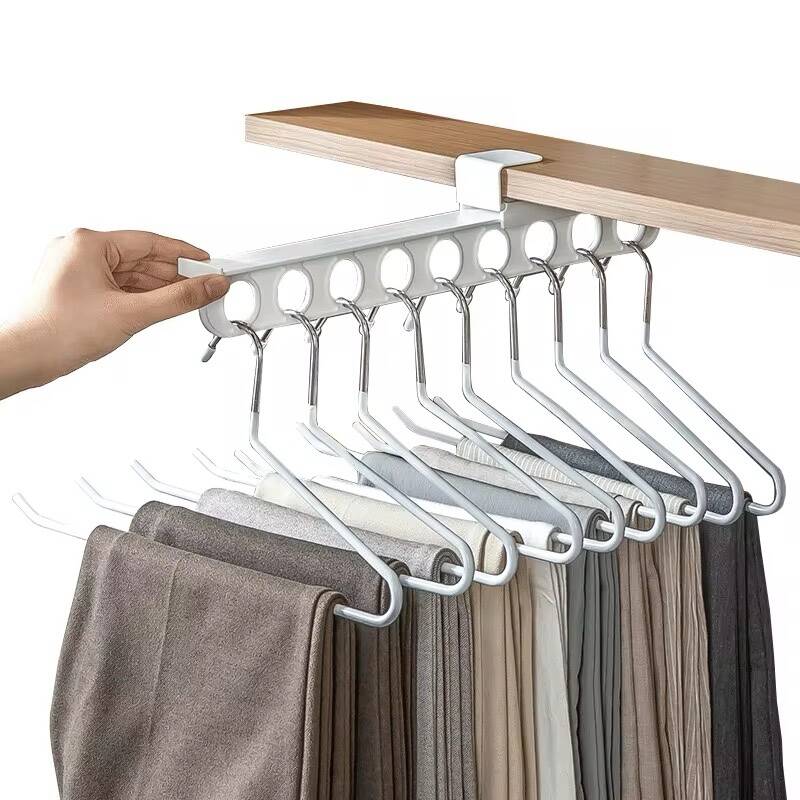 Support Luxe – Rangement Double Rail avec Éponge Antidérapante pour économiseur d'espace – Image 3