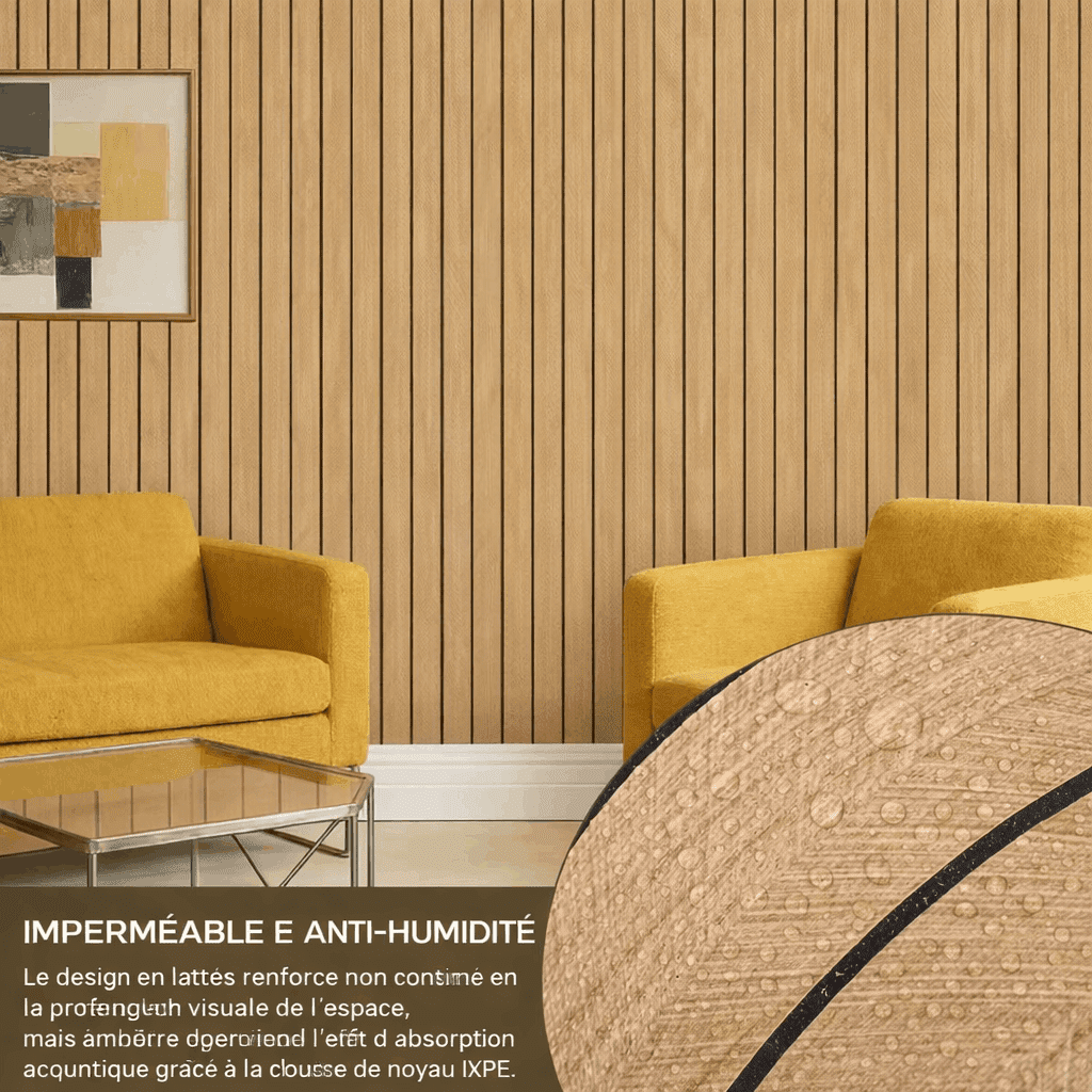 Papier Peint 3D Grille 3M – Transformez Vos Murs en Minutes (Auto-Adhésif & Imperméable) – Image 4