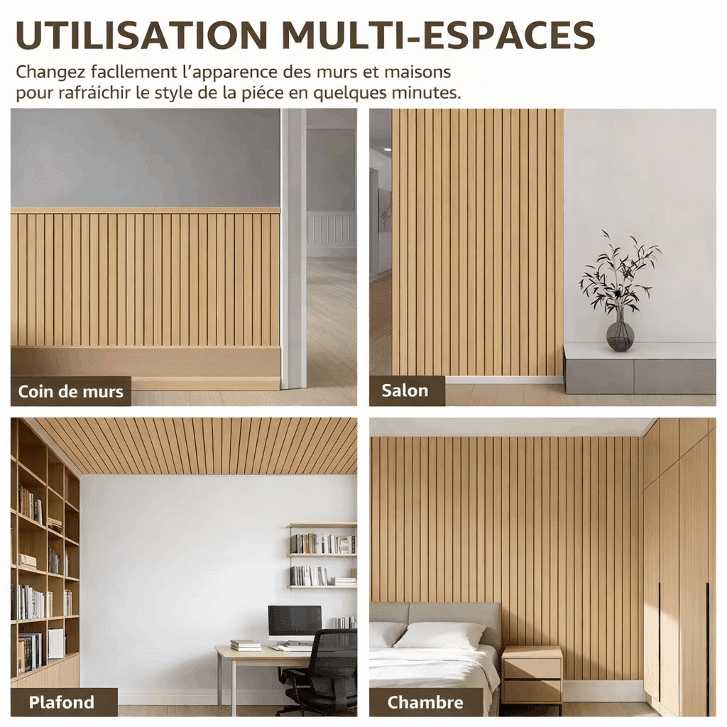Papier Peint 3D Grille 3M – Transformez Vos Murs en Minutes (Auto-Adhésif & Imperméable) – Image 6