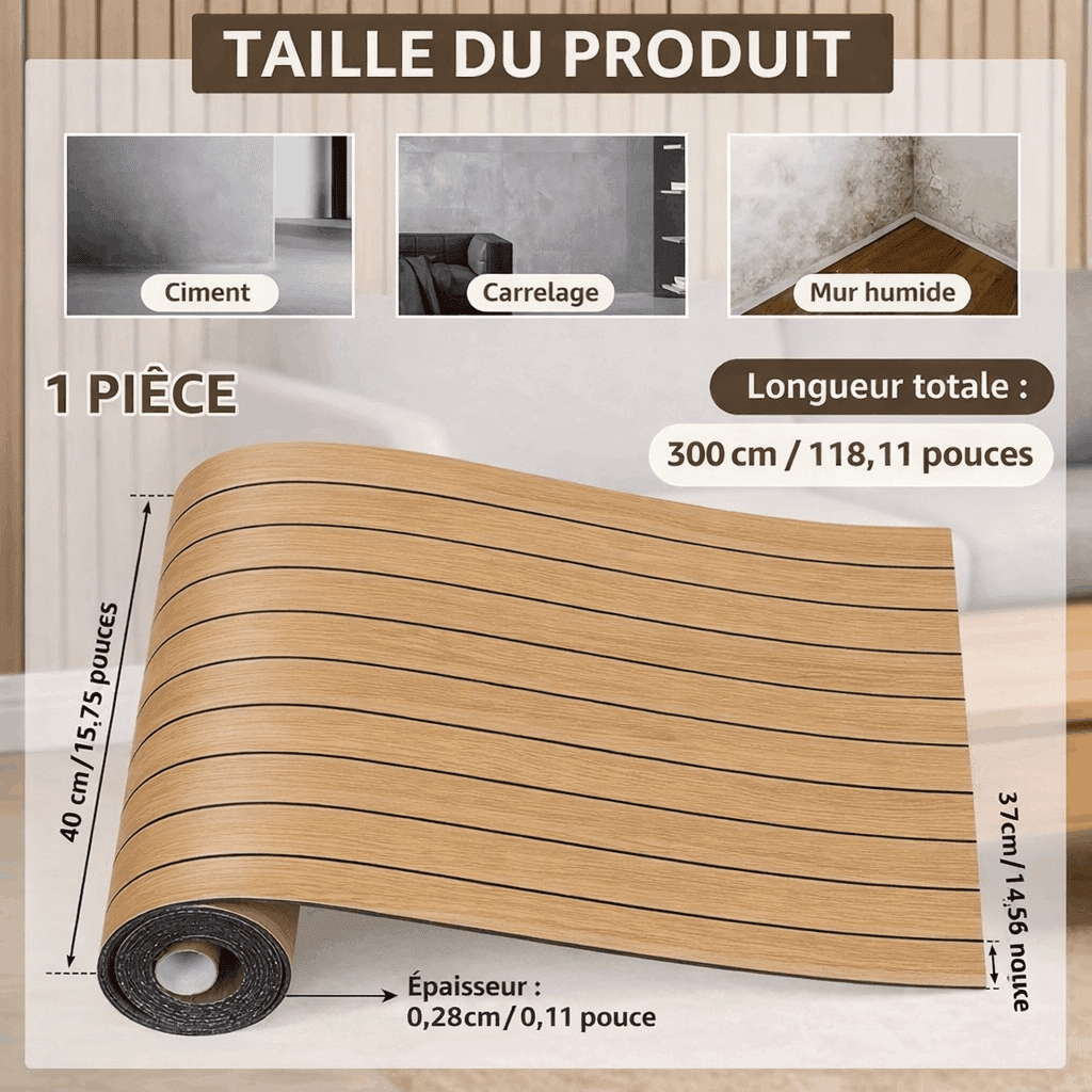 Papier Peint 3D Grille 3M – Transformez Vos Murs en Minutes (Auto-Adhésif & Imperméable) – Image 2