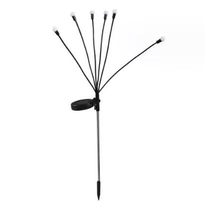 Pack de 3 Lampes Solaires de Jardin – Étanches & Décoratives (Flamant Rose, Fleur, Luciole)