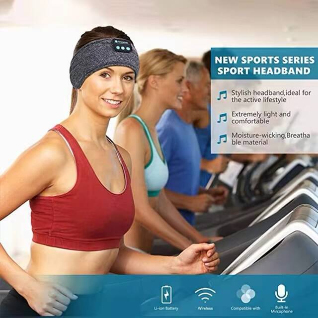 Bandeau Bluetooth Sans Fil : Casque Confortable pour Sport, Sommeil et Musique – Image 3