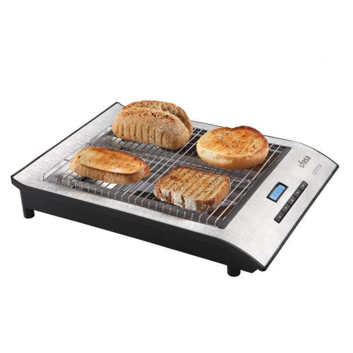 Flat Toaster Inox, 650W, Lcd Display UFESA TT7920 Optima