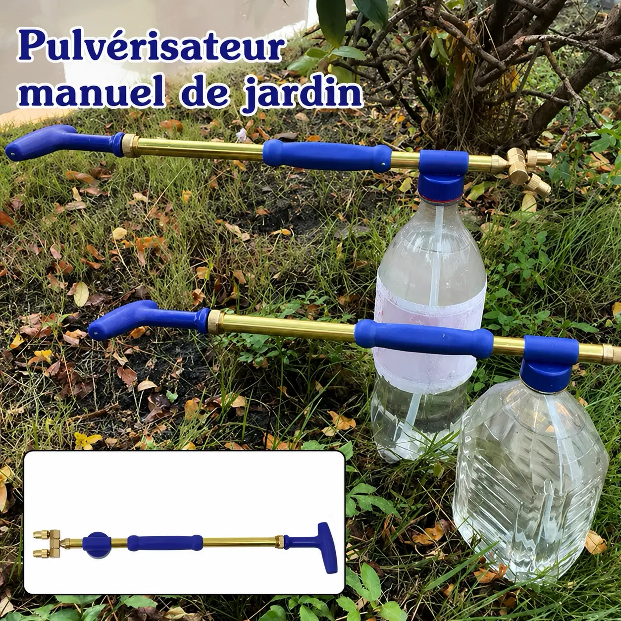 Pulvérisateur Manuel Haute Pression avec Buse Réglable – Jardinage, Nettoyage et Désinfection – Image 2