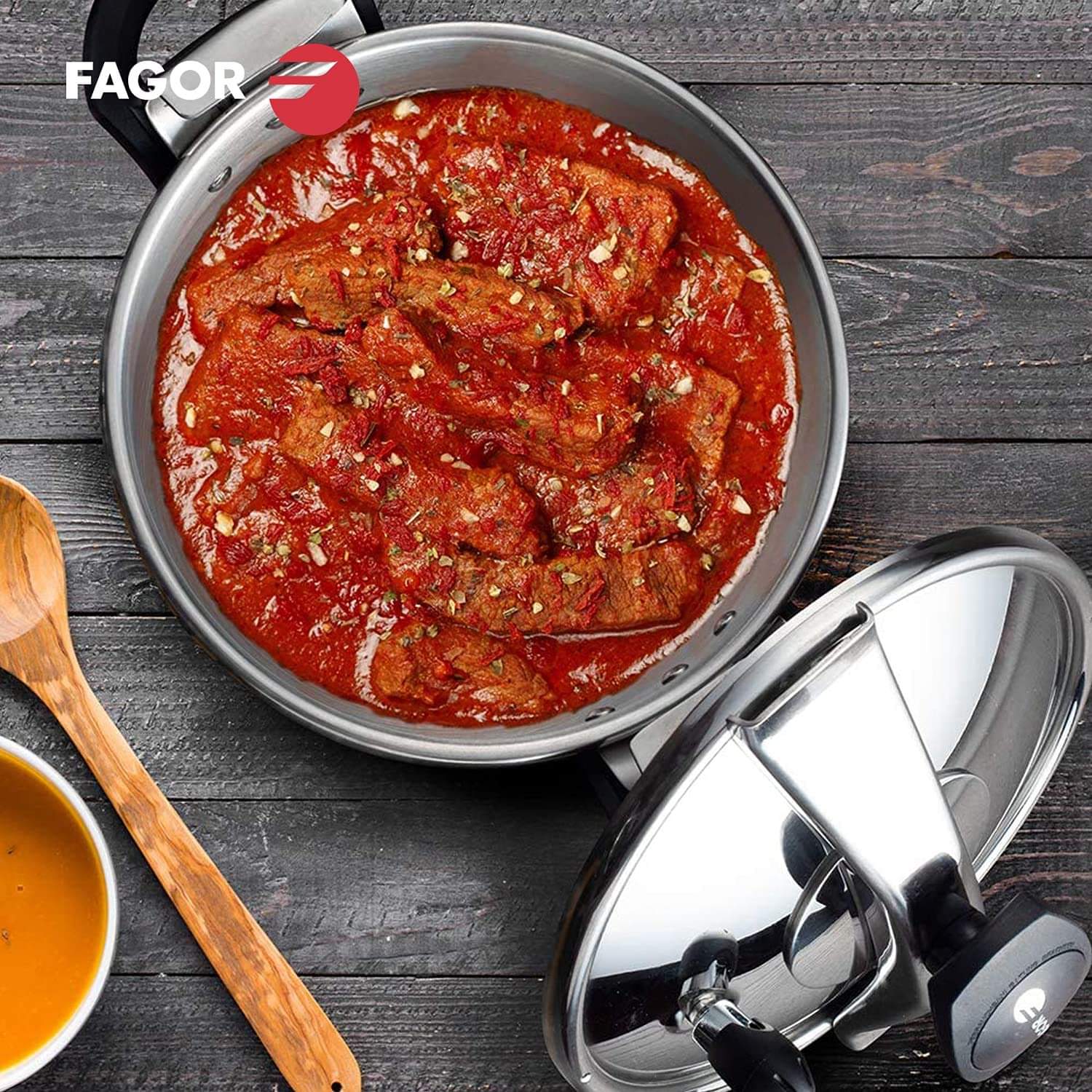 Fagor CLASSIC Cocotte 6 Litres en inox autocuiseur – Image 5