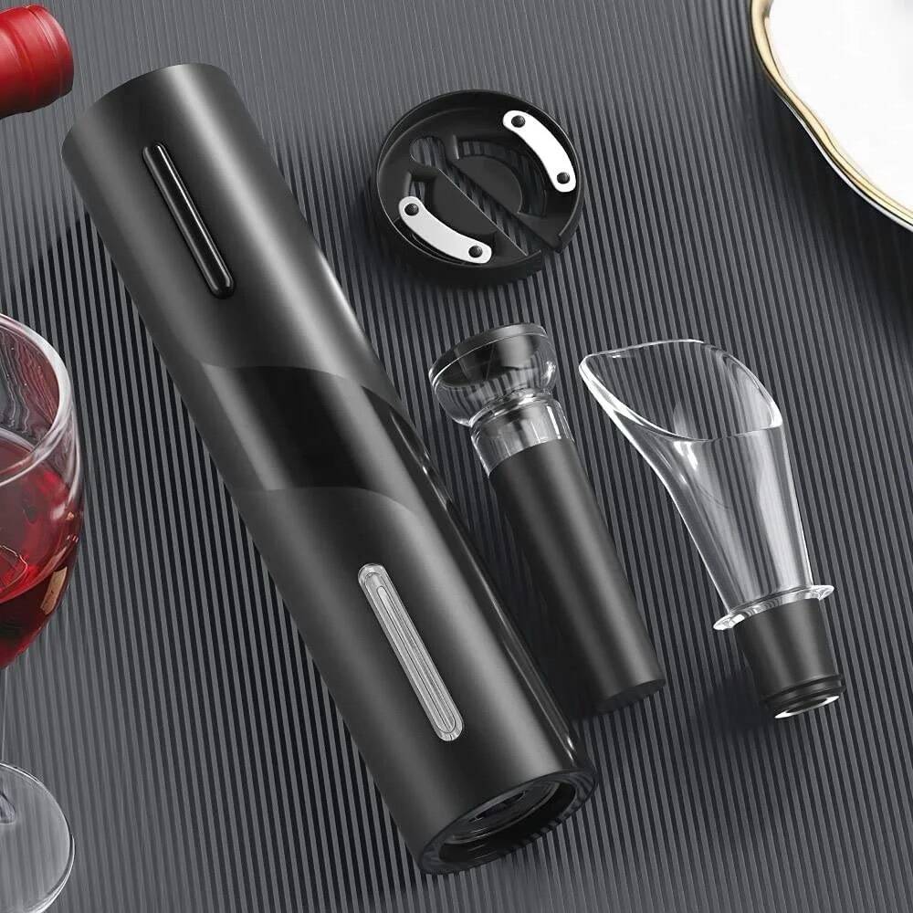 Ouvre-bouteille De Vin électrique + 3 Accessoires Gratuits – Image 5