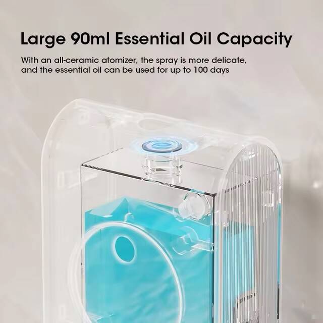 Diffuseur d'Aromathérapie Intelligent à Capteur Automatique - Désodorisant Mural USB avec Fonction Horloge – Image 6